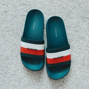 Tommy Hilfiger Navy Dria Slides